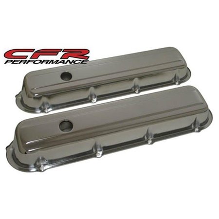 PERFORMANCE V8 Valve Covers - Chrome for 1968-84 Cadillac 368-425-472-500 CF55018